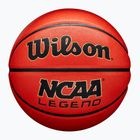 Minge de baschet Wilson NCAA Legend orange/black mărimea 5
