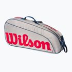 Wilson Junior 3 Pack 3 pachete de tenis pentru copii gri WR802390101001