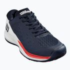 Pantofi de tenis pentru bărbați Wilson Rush Pro Ace navy blazer/ alb/ wilson red