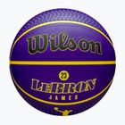 Minge de baschet Wilson NBA Player Icon Outdoor Lebron blue mărime 7