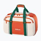 Geantă de tenis Wilson Roland Garros Small Duffel 2026 cream/clay/green