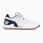 Încălțăminte de tenis pentru bărbați Wilson Rush Pro 5 Clay white/navy blazer/gum