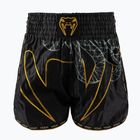 Pantaloni scurți de antrenament pentru bărbați Venum Serpenti Muay Thai black/silver/gold