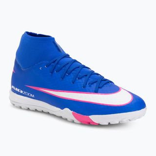Încălțăminte de fotbal pentru bărbați Nike Mercurial Superfly 10 Academy TF racer blue/white Încălțăminte de fotbal pentru bărbați Nike Mercurial Superfly 10 Academy TF racer blue/white