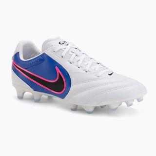 Încălțăminte de fotbal pentru bărbați Nike Tiempo Ligera Pro FG white/racer blue/pink blast/black