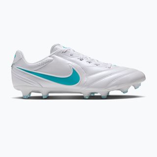 Încălțăminte de fotbal pentru bărbați Nike Tiempo Ligera Pro FG white/white/energy