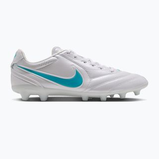 Încălțăminte de fotbal pentru bărbați Nike Tiempo Ligera Pro AG white/white/dusty cactus
