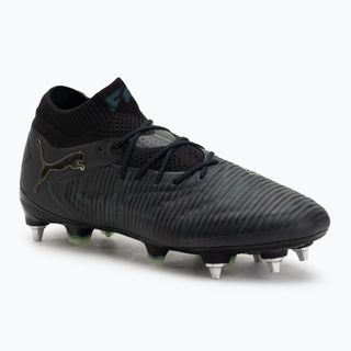 Încălțăminte de fotbal pentru bărbați PUMA Future 8 Ultimate MxSG puma black/fizzy light/green terrain