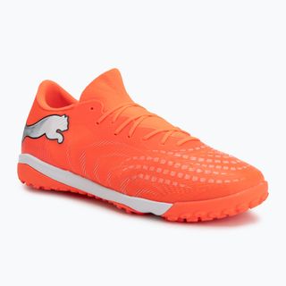 Încălțăminte de fotbal PUMA Future 9 Match Fusion FG/AG glowing red/puma white/puma black/puma silver