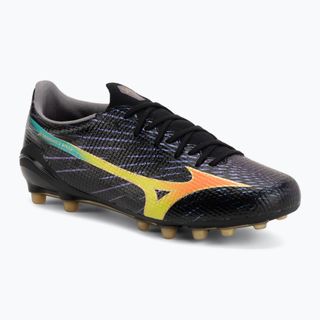 Încălțăminte de fotbal Mizuno Alpha III Japan AG black/lava orange/evening primrose Încălțăminte de fotbal Mizuno Alpha III Japan AG black/lava orange/evening primrose