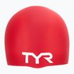 Cască de înot  TYR Wrinkle Free red