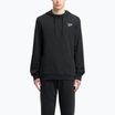 Hanorac pentru bărbați Reebok Identity Small Logo negru/alb/roșu vector