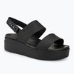 Sandale pentru femei Crocs Brooklyn Low Wedge black/black