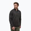 Polar pentru bărbați Patagonia Better Sweater 1/4 Zip black