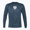 Longsleeve de ciclism pentru bărbați Fox Racing Ranger Tru Dri dark vintage blue