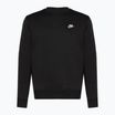 Bluză pentru bărbați Nike Sportswear Club Fleece Crew black/white