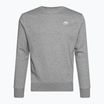 Bluză pentru bărbați Nike Sportswear Club Fleece Crew dark grey heather/white