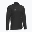 Pulover de fotbal pentru copii New Balance Training 1/4 Zip tricotat negru NBEJT9035