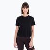 Tricou de trekking pentru femei icebreaker Merino 150 Tech Lite III SS Crop Tee black