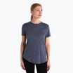Tricou de trekking pentru femei icebreaker Merino 125 Cool-Lite Sphere III SS Tee midnight navy heather