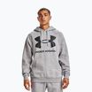 Hanorac cu glugă pentru bărbați Under Armour Rival Fleece Big Logo Hd gri 1357093