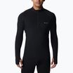 Longsleeve termoactiv pentru bărbați Columbia Midweight Stretch black