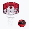 Wilson NBA NBA Chicago Bulls Mini Hoop panou de baschet roșu WTBA1302CHI