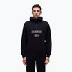 Hanorac pentru bărbați Napapijri Burgee Half Zip Hooded 2.0 black 041