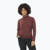 Bluză de trekking pentru femei Salomon Essential Lightwarm Hz rum raisin