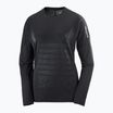 Longsleeve de alergare pentru bărbați Salomon Sense Aero Tee GFX deep black/black