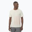 Tricou de alergare pentru bărbați Salomon Sense Aero Tee GFX icicle/neon flame