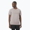Tricou de alergare pentru bărbați Salomon Sense Aero Tee GFX etherea/white