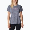 Columbia pentru femei Zero Rules Graphic Crew tricou de trekking gri 1991583467