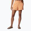 Pantaloni scurți de trekking Columbia Logo III French Terry pentru femei, portocaliu 2032881812