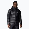 Columbia Arctic Crest Down Hooded Jacket negru pentru bărbați