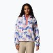 Bluză pentru femei Columbia Helvetia II Printed Cropped Half Snap sea salt/pasteled multi