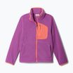 Bluză pentru copii Columbia Fast Trek IV Fleece Full Zip razzle/hot coral