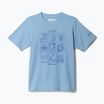 Tricou pentru copii Columbia Valley Creek Graphic ripple blue/hike guide
