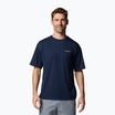 Tricou pentru bărbați Columbia Cedar Trail Back Graphic Tee collegiate navy