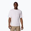 Tricou pentru bărbați Columbia Cedar Trail Back Graphic Tee white/trailguide icons