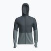 Bluză de trekking pentru bărbați icebreaker Merino 260 Quantum IV Zip Hoodie arctic