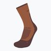 Șosete de trekking pentru femei icebreaker Merino Hike+ Light Crew dusty clay/carob