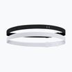 Bandană de cap Under Armour Mini Bands (2 buc.) black/mod gray