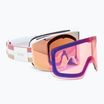 Ochelari de schi pentru femei Giro Ella white lx stripe/rose gold/infrared