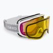 Ochelari de schi pentru femei Giro Moxie white & grey chute/ amber pink/ yellow