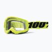 Ochelari de ciclism 100% Strata 2 fluo yellow/clear