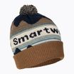 Smartwool Knit Knit Winter Pattern POM beanie Deep Navy Heather heather