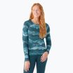 Smartwool Merino 250 Baselayer Crew pentru femei Smartwool Merino 250 Baselayer Crew Boxed tricou termic twilight blue mtn scape