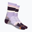 Șosete de trekking pentru femei Smartwool Hike Full Cushion Saturnsphere Crew ultra violet