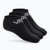 Șosete pentru bărbați Vans Classic Kick 3 perechi rox negru